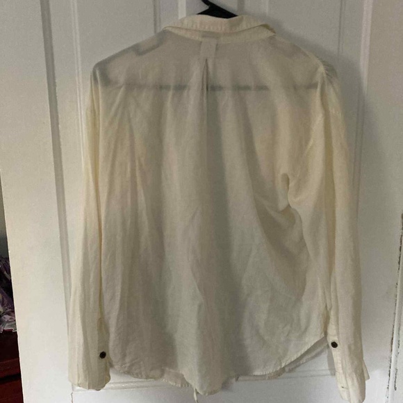 Cream Patagonia Button Down - Picture 3 of 3